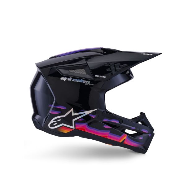 Casque cross Alpinestars S-M3 Force - Noir