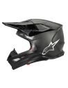 Casque cross Alpinestars S-M10 Fame - Noir Carbon M&G