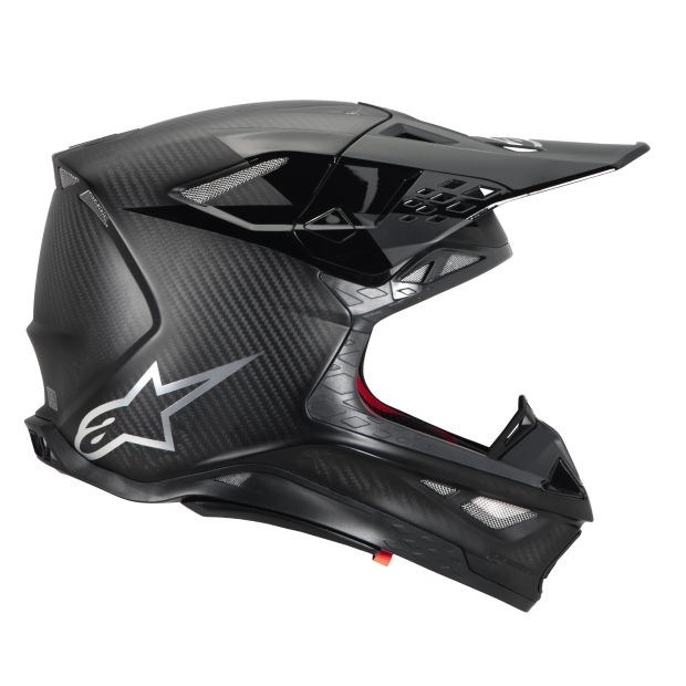 Casque cross Alpinestars S-M10 Fame - Noir Carbon M&G