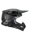 Casque cross Alpinestars S-M10 Fame - Noir Carbon M&G