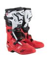 Bottes cross Alpinestars Tech 10 Enduro - Rouge Noir Blanc