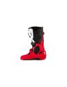 Bottes cross Alpinestars Tech 10 Enduro - Rouge Noir Blanc