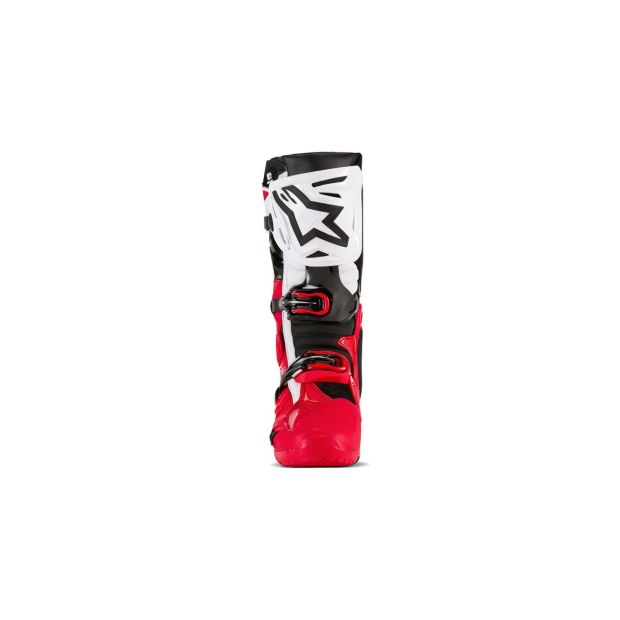 Bottes cross Alpinestars Tech 10 Enduro - Rouge Noir Blanc