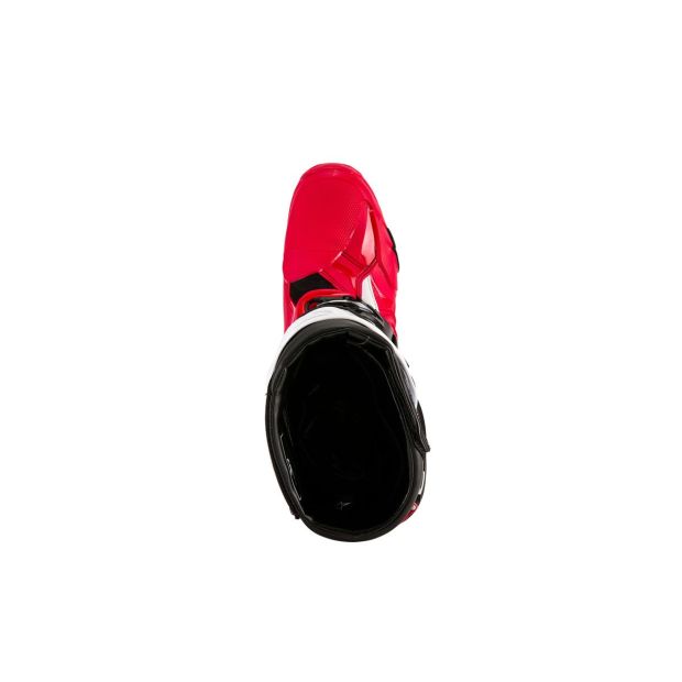 Bottes cross Alpinestars Tech 10 Enduro - Rouge Noir Blanc