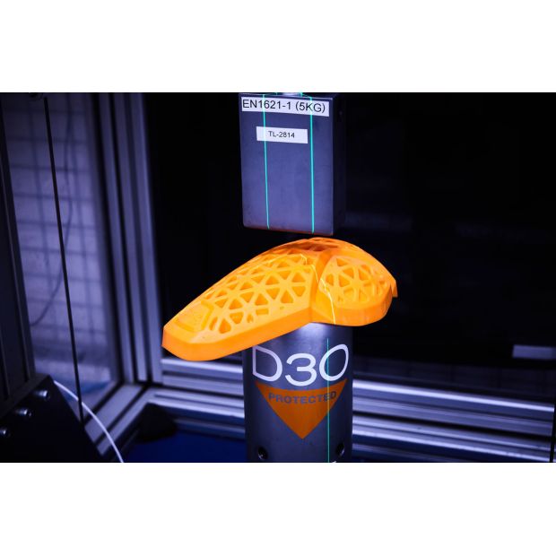Protections Furygan GENOUX D3O RACE L2 Orange