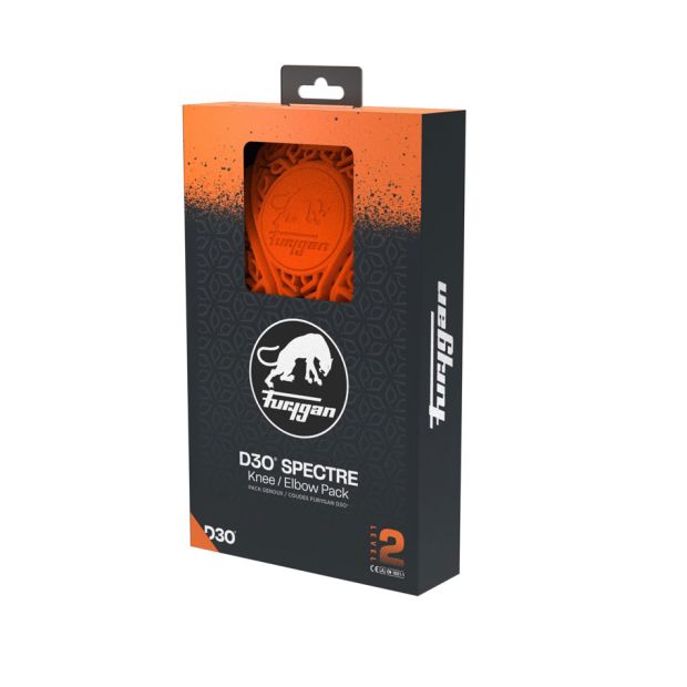 Protections Furygan COUDES/GENOUX SPECTRE D3O L2 Orange