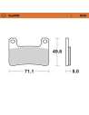 Plaquettes de frein MOTO MASTER métal fritté 406301 Road Pro Sinter