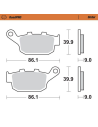 Plaquettes de frein MOTO MASTER métal fritté 407702 Road Pro Sinter
