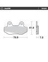 Plaquettes de frein MOTO MASTER 411604 Road Pro Ceramic