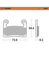 Plaquettes de frein MOTO MASTER métal fritté 413501 Road Pro Sinter