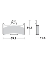 Plaquettes de frein MOTO MASTER métal fritté 098121 Nitro