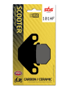 Plaquettes de frein Céramiques SBS - 101HF