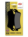 Plaquettes de frein SBS 147 CT Carbone Céramique