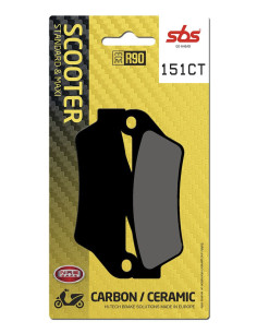 Plaquettes de frein SBS 151 CT Carbone Céramique