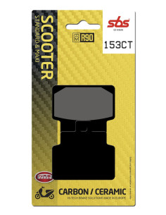 Plaquettes de frein SBS 153 CT Carbone Céramique