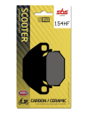 Plaquettes de frein Céramiques SBS - 154HF