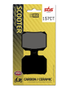 Plaquettes de frein Carbone - Céramique SBS - 157CT