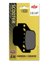 Plaquettes de frein Céramiques SBS - 161HF