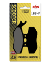 Plaquettes de frein Céramiques SBS - 168HF