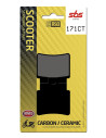 Plaquettes de frein SBS 171 CT Carbone Céramique