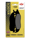 Plaquettes de frein Céramiques SBS - 180HF