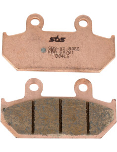Plaquettes de frein SBS 182 MS Evo Sinter
