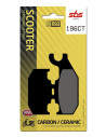 Plaquettes de frein SBS 196 CT Carbone Céramique