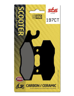 Plaquettes de frein SBS 197 CT Carbone Céramique