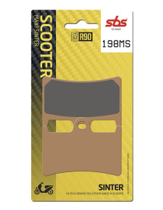 Plaquettes de frein SBS 198 MS Evo Sinter