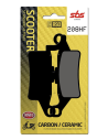 Plaquettes de frein Céramiques SBS - 208HF