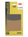 Plaquettes de frein SBS 215 MS Evo Sinter