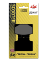 Plaquettes de frein Céramiques SBS - 224HF