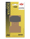Plaquettes de frein SBS 224 MS Evo Sinter