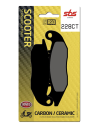 Plaquettes de frein Carbone - Céramique SBS - 228CT
