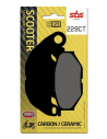 Plaquettes de frein Carbone - Céramique SBS - 229CT