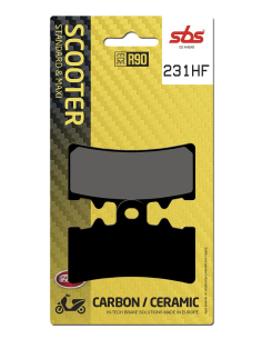 Plaquettes de frein Céramiques SBS - 231HF