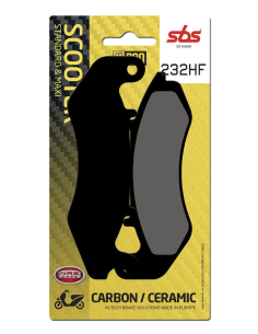 Plaquettes de frein Céramiques SBS - 232HF