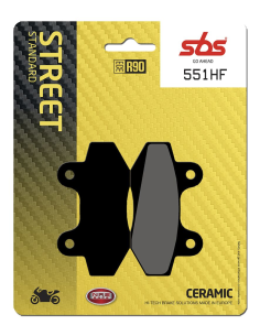 Plaquettes de frein Céramiques SBS - 551HF