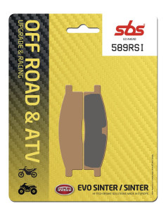 Plaquettes de frein SBS 589 RSI Sinter - Evo Sinter