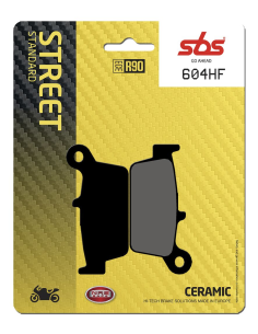 Plaquettes de frein Céramiques SBS - 604HF