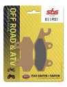 Plaquettes de frein SBS 611 RSI Sinter - Evo Sinter
