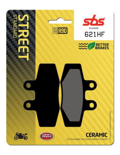 Plaquettes de frein SBS 621 HF Céramique