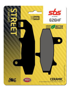 Plaquettes de frein SBS 626 HF Céramique