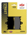 Plaquettes de frein SBS 631 HF Céramique