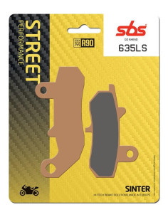 Plaquettes de frein SBS 635 LS Sinter