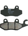 Plaquettes de frein SBS 638 LS Sinter