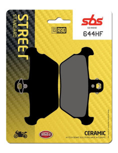 Plaquettes de frein SBS 644 HF Céramique