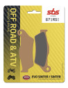 Plaquettes de frein SBS 671 RSI Sinter - Evo Sinter