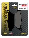 Plaquettes de frein Céramiques SBS - 674H.HF