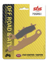 Plaquettes de frein SBS 726 RSI Sinter - Evo Sinter
